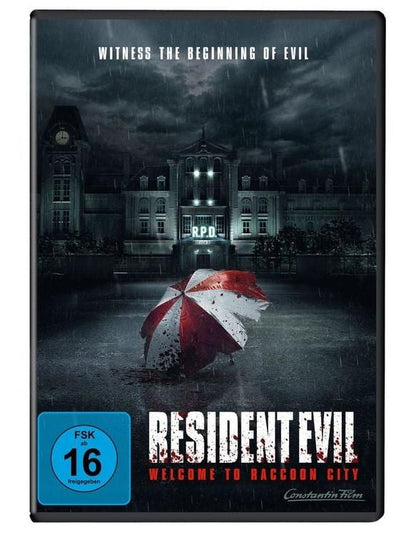Constantin Film Resident Evil:Welcome to Raccoon City (DVD, 2021)