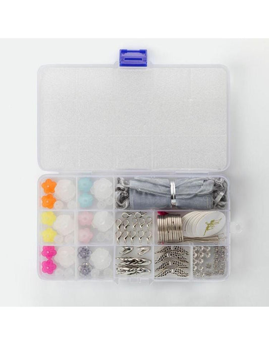 Bastelset Perlen-Engel "Blütenelfen" 144-teilig