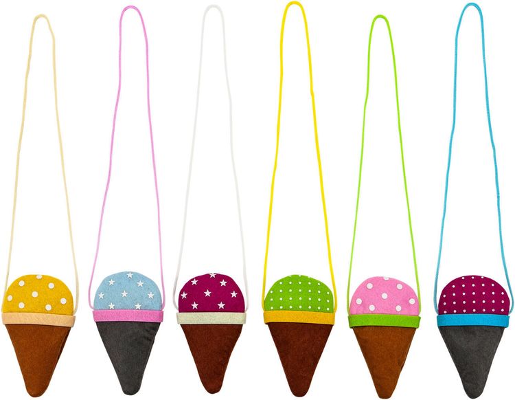 Geldgeschenk "Eistüten" 6er-Set