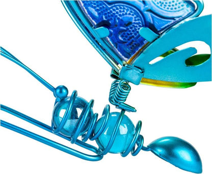 Dekohänger "Schmetterlinge" aus Glas, 3er-Set