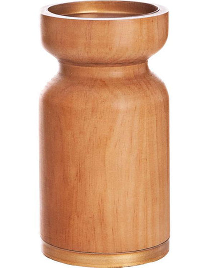 Stumpenkerzenhalter "Legno", (Grösse: 18 cm)