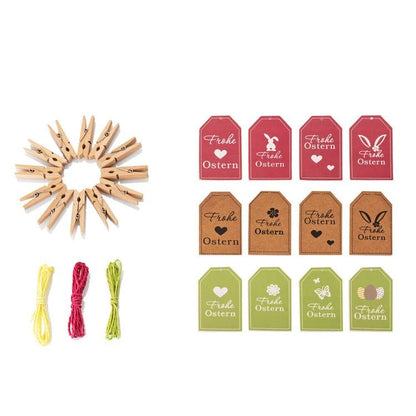 Geschenktüten-Set "Häschen" 39-teilig