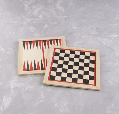 Spielesammlung in Holzbox