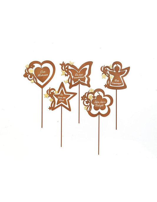 Dekostecker "Garden" 5er-Set