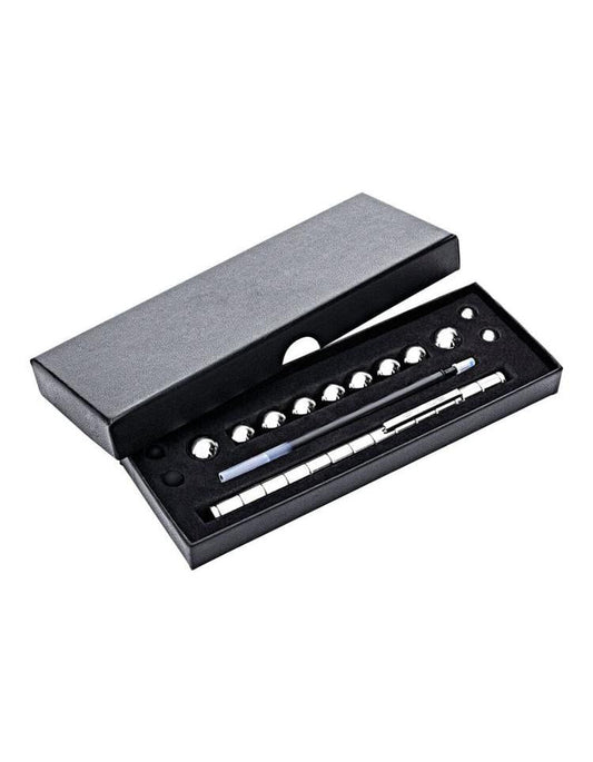 Magnetischer Kugelschreiber Geschicklichkeit, silber