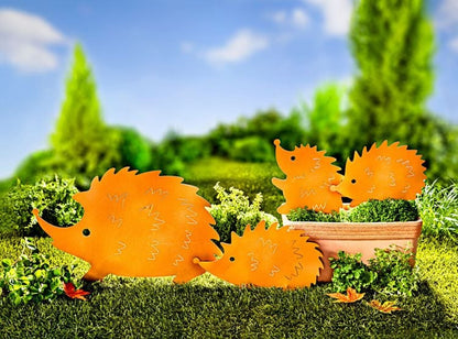 Gartenstecker "Igelfamilie" 4er-Set