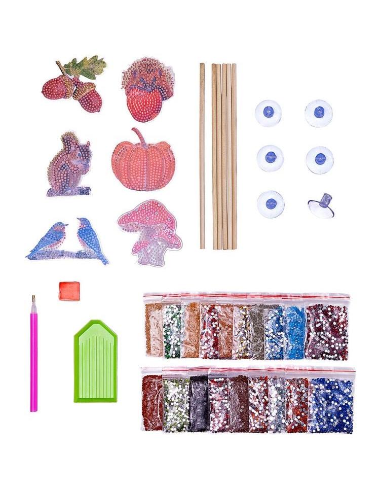 DIY Diamond Painting Dekostecker "HERBST" 6er-Set