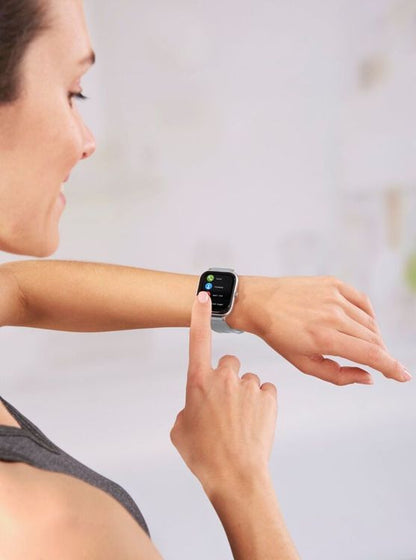 Orbisana FIT 600 Fitnessuhr "Devi", silber