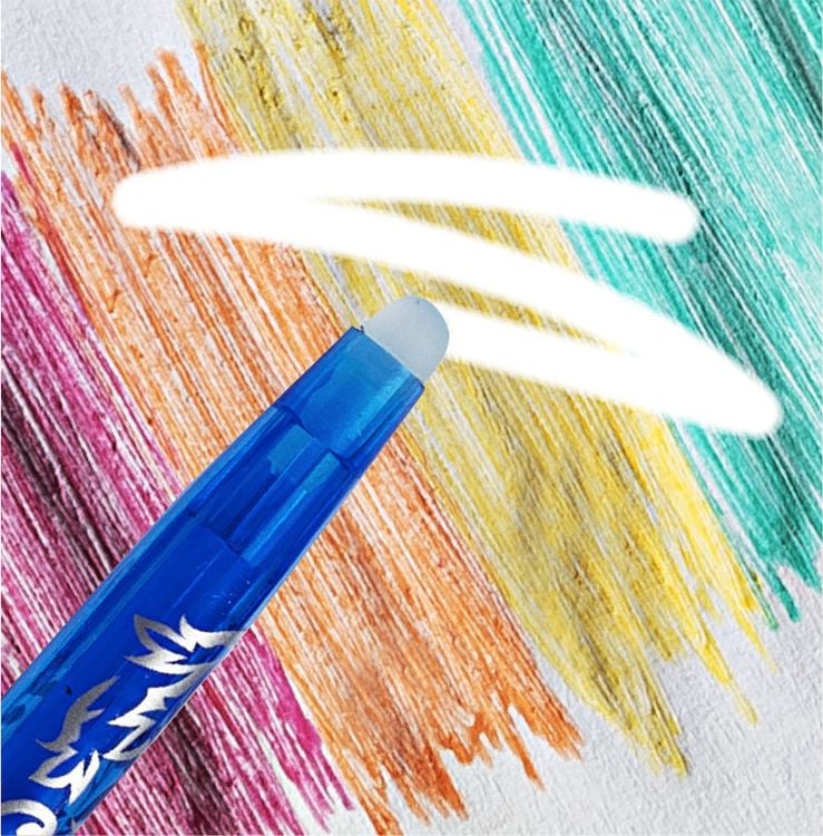 Kombi-Set Tintenroller radierbar 12er Set + 12 Nachfüllminen