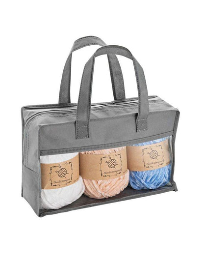 Chenille-Wolle 3 x 100 Gramm