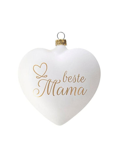 Dekohänger "Herz" (Botschaft: beste Mama)