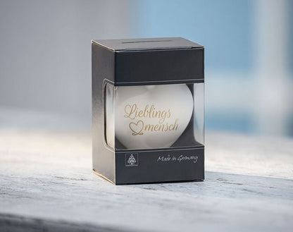 Dekohänger "Herz" (Botschaft: beste Mama)