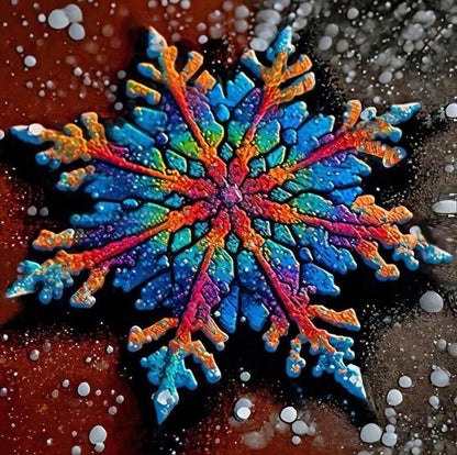 Diamond Painting "Eiskristall" 40x40 cm