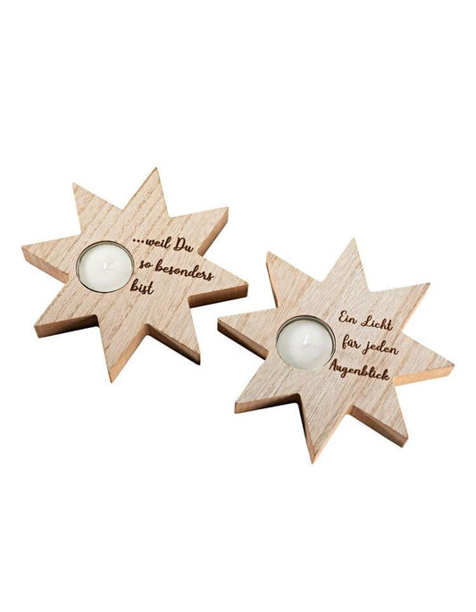 Teelichthalter "Augenblick" 2er-Set