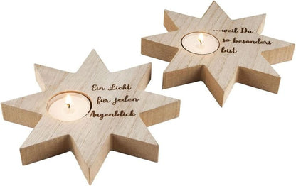 Teelichthalter "Augenblick" 2er-Set