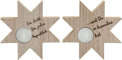 Teelichthalter "Augenblick" 2er-Set