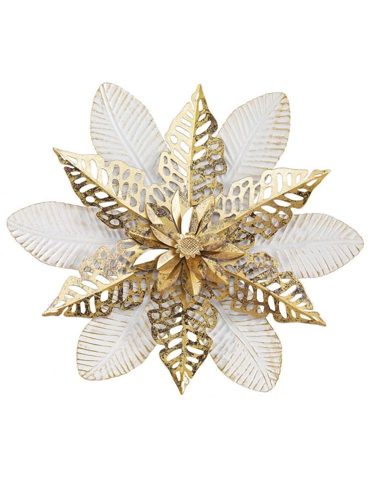 Wanddeko "Winter Flower", 41cm