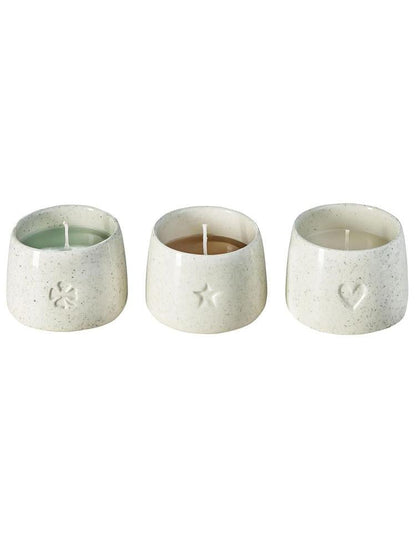Duftkerzen "Simbolo" 3er-Set