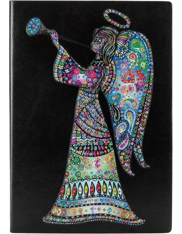 Diamond Painting Notizbuch (Motiv: Engel, DIN A5)