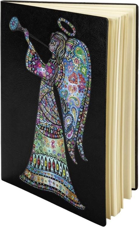 Diamond Painting Notizbuch (Motiv: Engel, DIN A5)