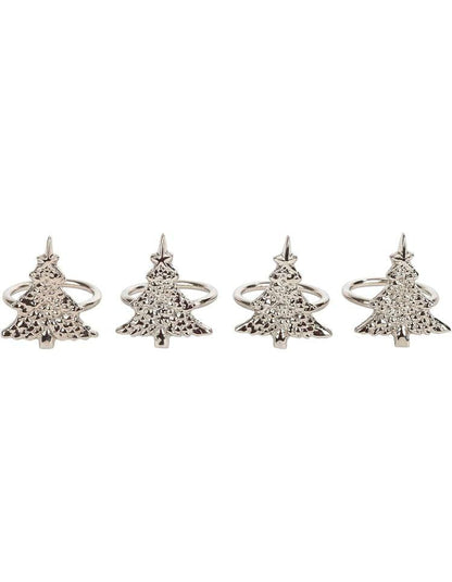 Servietten-Ringe "Tree" 4er-Set