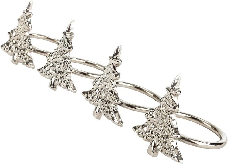 Servietten-Ringe "Tree" 4er-Set