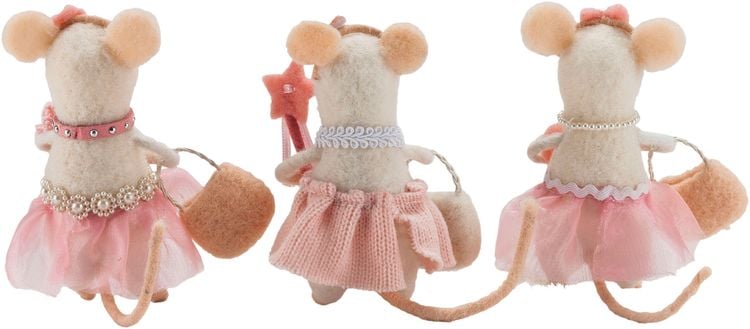 Geldgeschenk Mäuse "Freundinnen" 3er-Set