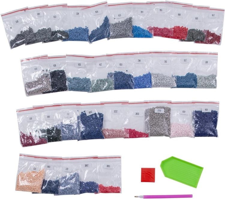 Diamond Painting "Eisbär" 40x40 cm