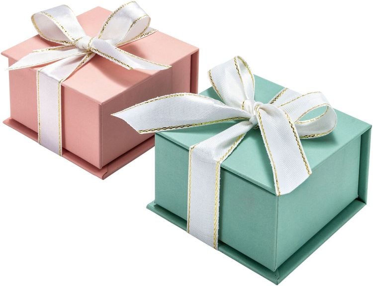 Geschenkset Teelichter mit Botschaft, 2er-Set