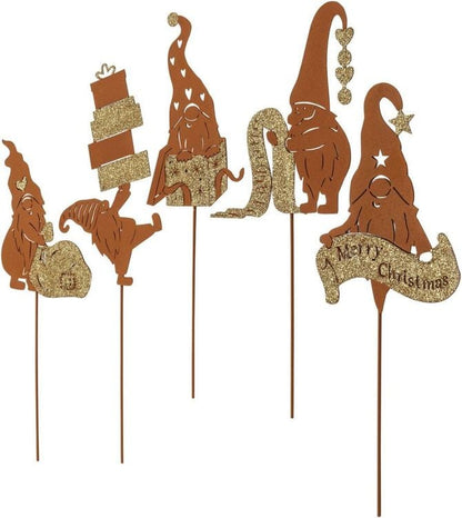 Dekostecker "Wichtelbande" 5er-Set