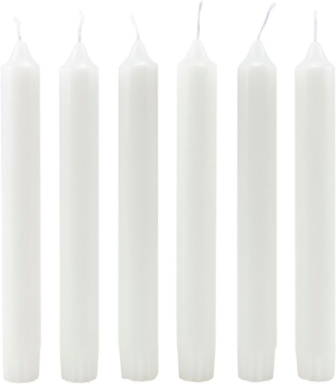 Kerzen-Set mit Tattoovorlagen "Weihnachten&Silvester" 17-teilig