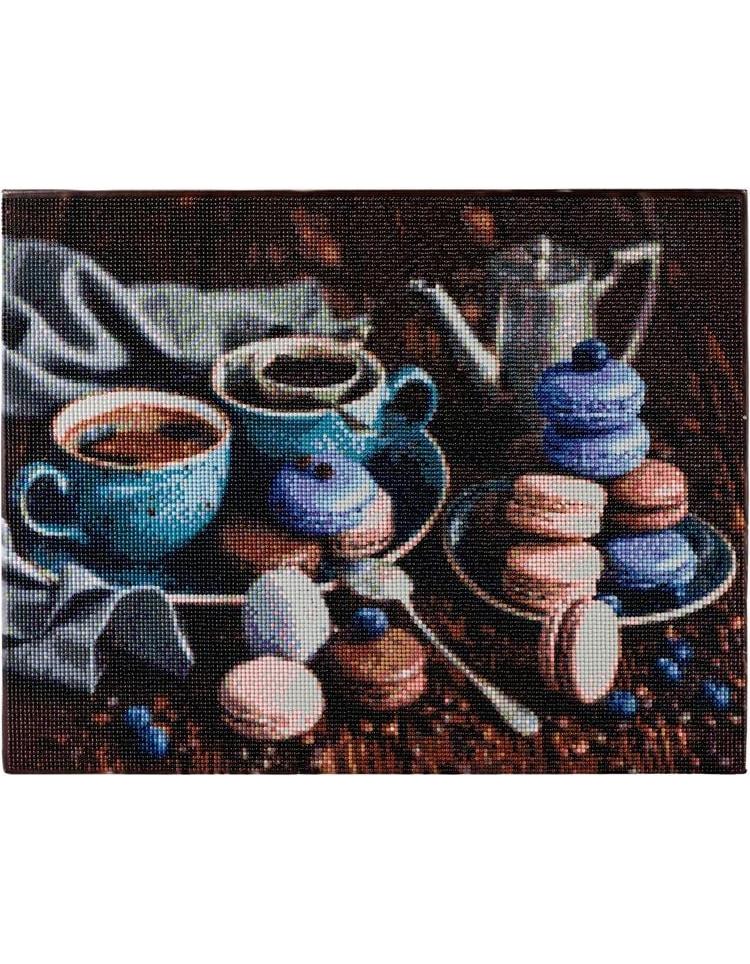 Diamond Painting "Kaffeerunde" 50 x 40 cm
