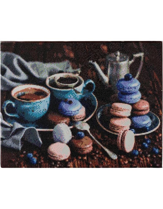 Diamond Painting "Kaffeerunde" 50 x 40 cm