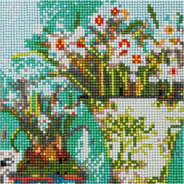 Diamond Painting "Frühlingstisch" 50 x 40 cm