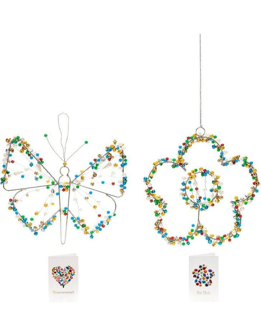 Hängedeko "Spring Beads" 2er-Set