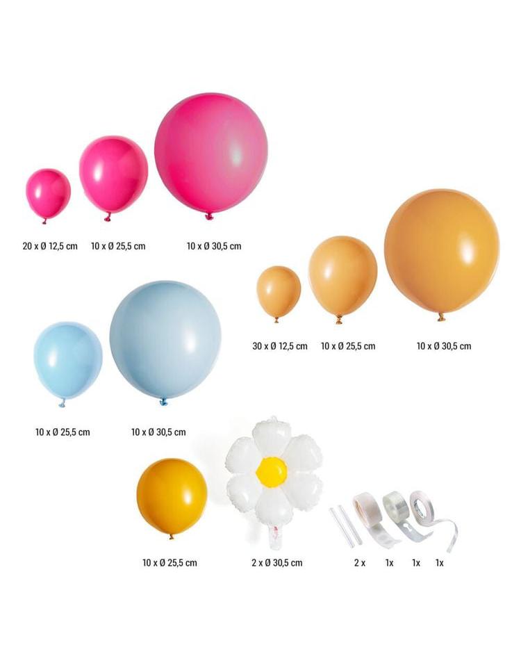 Luftballon-Set 125-teilig