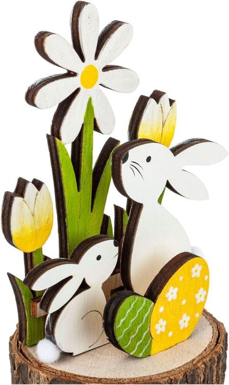 Holzdeko "Ostern" 2er-Set