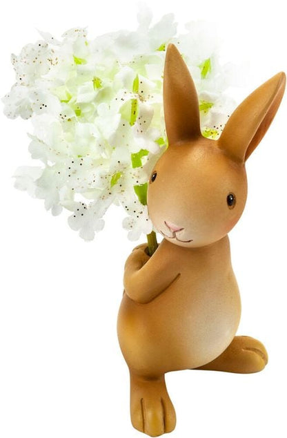 Geschenkset Hase "Knuffi" mit Blumen