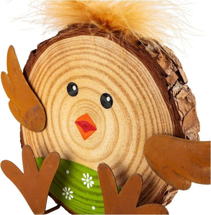 Holzdeko "Küken" 3er-Set