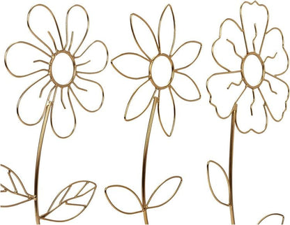 Deko-Objekt Blumen "Aura" 3er-Set