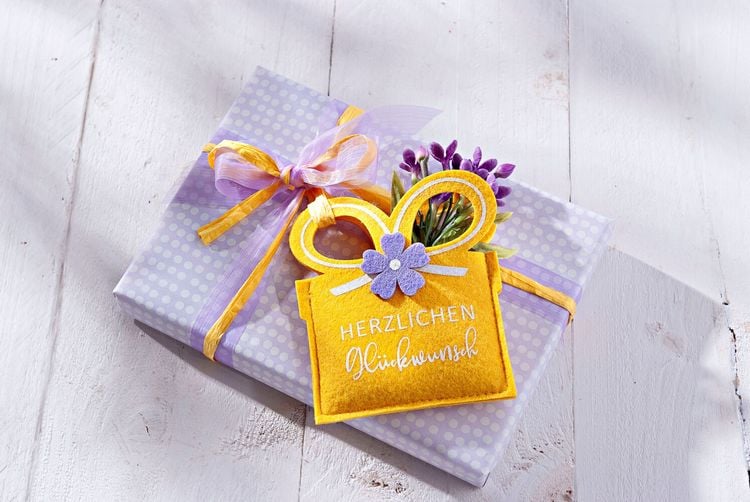 Geldgeschenk Tasche 6er-Set