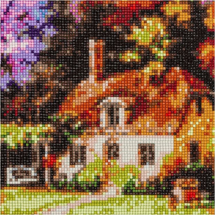 Diamond Painting "Idyllischer Garten" 30 x 70 cm