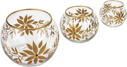 Windlichter "Flower" 3er-Set