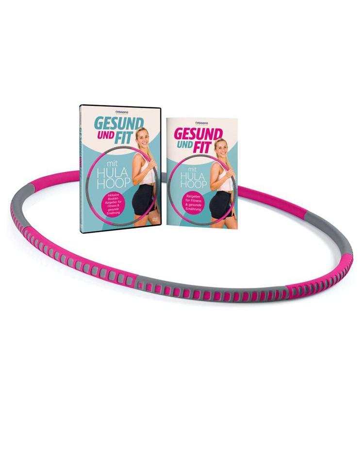 Hula Hoop Reifen mit DVD