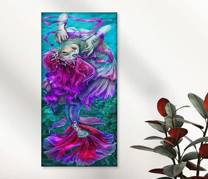 Diamond Painting "Meerjungfrau" 30 x 60 cm