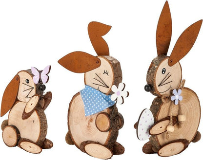 Dekofiguren "Familie Puschel" 3er-Set