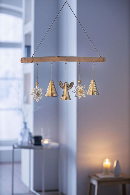 Dekohänger-Engel aus Papier 3er-Set