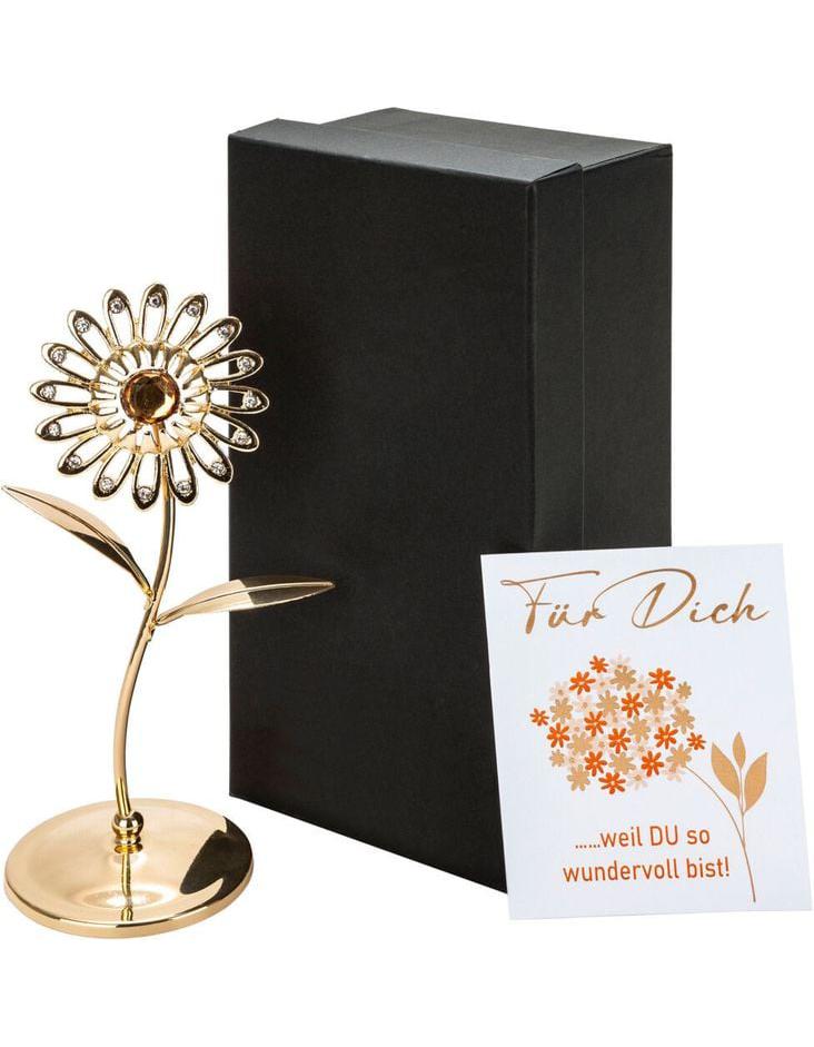 Geschenkset "Blume Crystal" mit Grusskarte