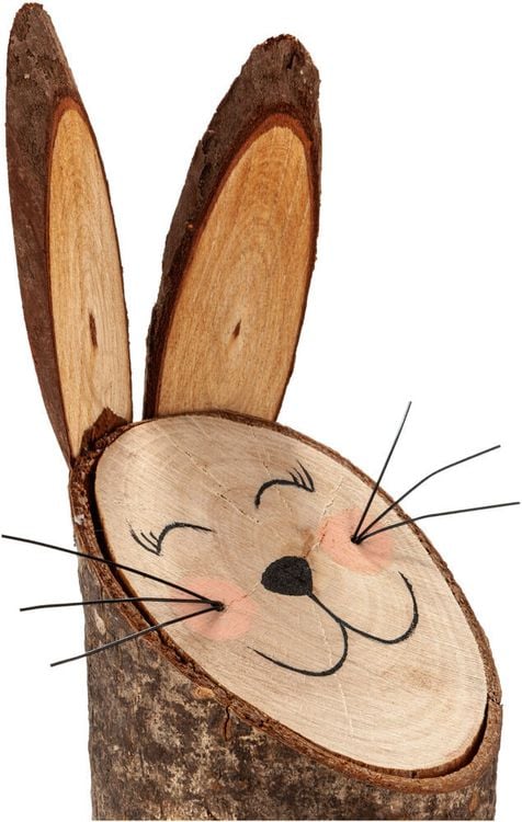 Dekofiguren Hasenfamilie "Lampl" 3er-Set