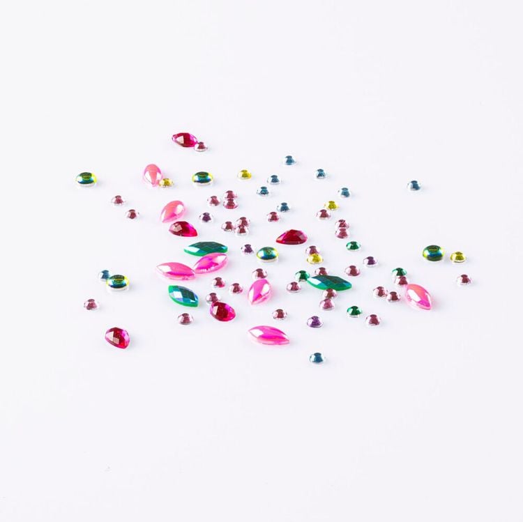 Diamond Painting Notizbuch (Motiv: Blütenfee, DIN A5)